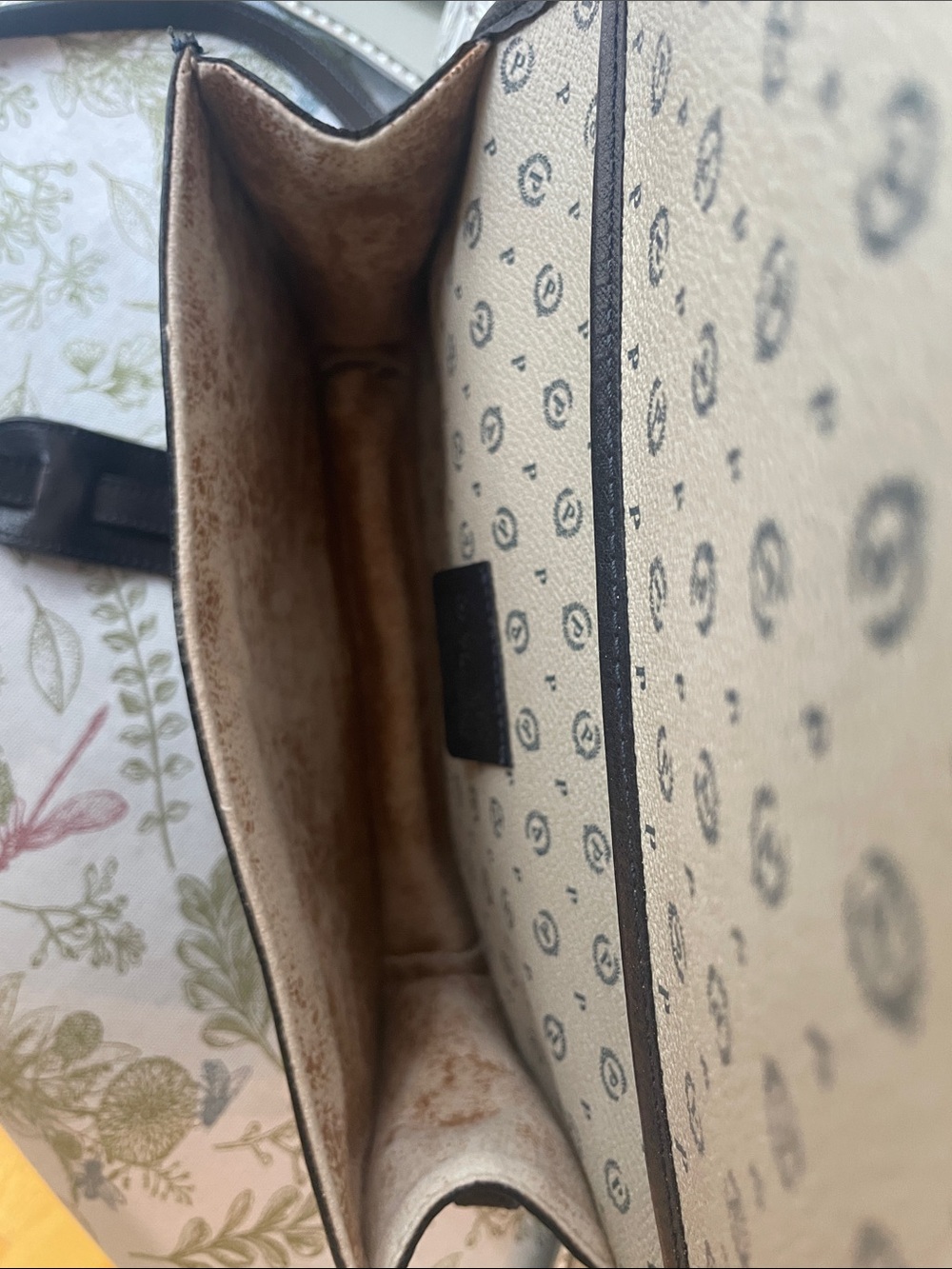 Pollini Monogram Print Shoulder/Crossbody Bag ๐ฎ๐น Made in Italy - Picture 15 of 16